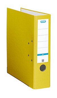 Elba Archivador Smart Pro Pp Papel Con Etiqueta De Lomo Amarillo
