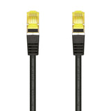 Aisens Cable De Red Rj45 Lszh Cat.7 600 Mhz S/Ftp Pimf Awg26 - 25cm - Negro