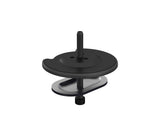 M Vesa Deskmount Officeline  Grommet Base Black