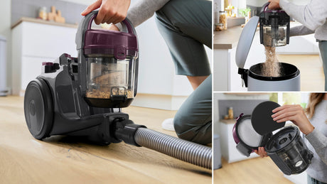 EAN 4242005076338 - Bosch BGC05AAA1 aspiradora 1,5 L Aspiradora cilíndrica Secar 700 W Sin bolsa imagen 3