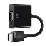 EAN 0745883738427 - Belkin AV10170BT adaptador de cable de vídeo 2,5 m VGA (D-Sub) HDMI tipo A (Estándar) Negro imagen 1