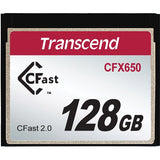 Transcend Cfx650 Cfast 2.0 128gb Card R510mb/S Mlc