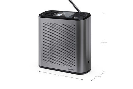 EAN 4974019204468 - Sharp Digitalradio DR-P530 GR Portátil Digital imagen 4
