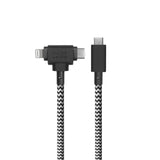 EAN 4895200448556 - Native Union Belt Cable Duo cable USB 1,5 m USB C USB C/Lightning Negro, Blanco imagen 4