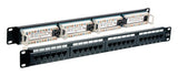Efb Patchpanel Utp 24xrj45 Cat.6, 19 1he, ,180, Ral9005 Schwarz