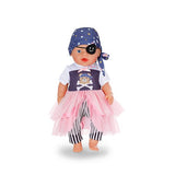 Zapf Creation Baby Born® Conjunto Niña Pirata 43cm, Accesorios Para Muñecas 839737