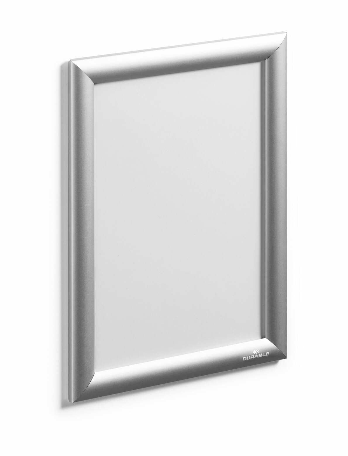 Marco A Presión Durable Aluminio A4 Plata