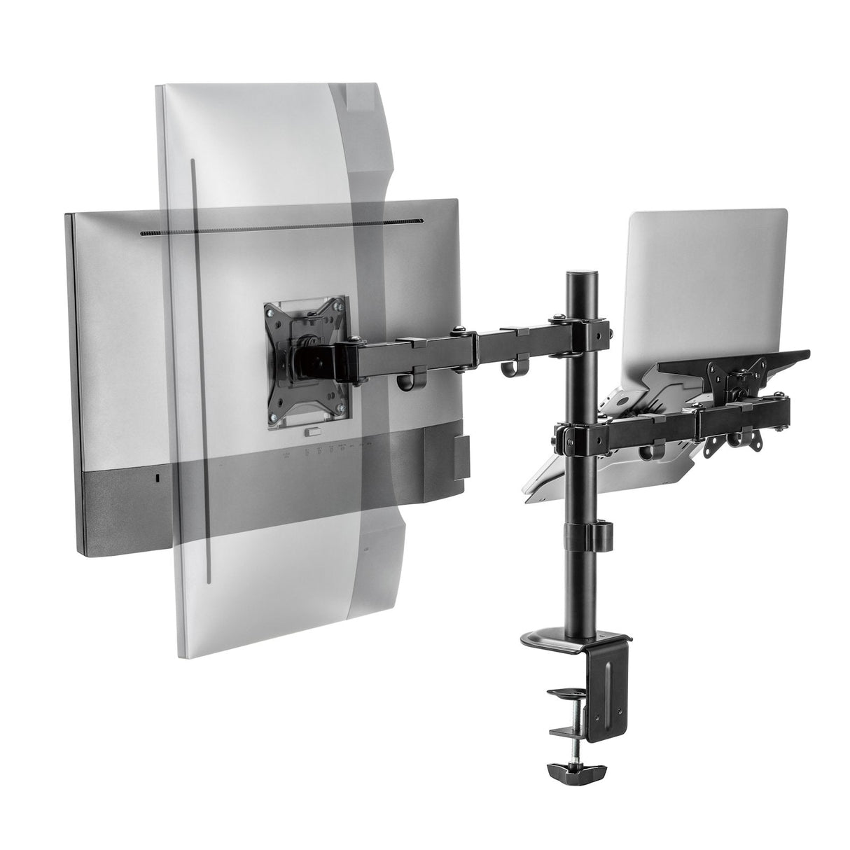 Ewent Soporte Monitor 32 + Soporte Portatil"