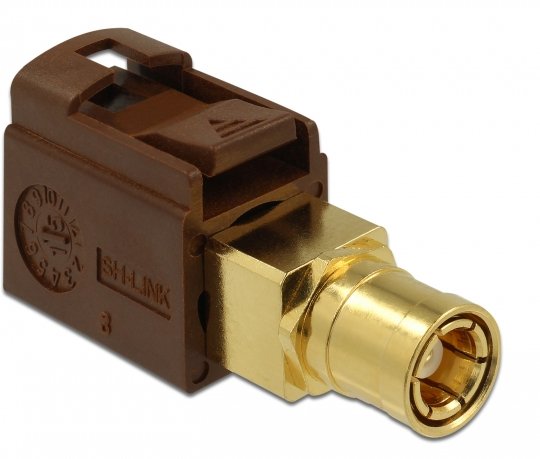 Delock Adapter Fakra F Buchse > Smb Buchse