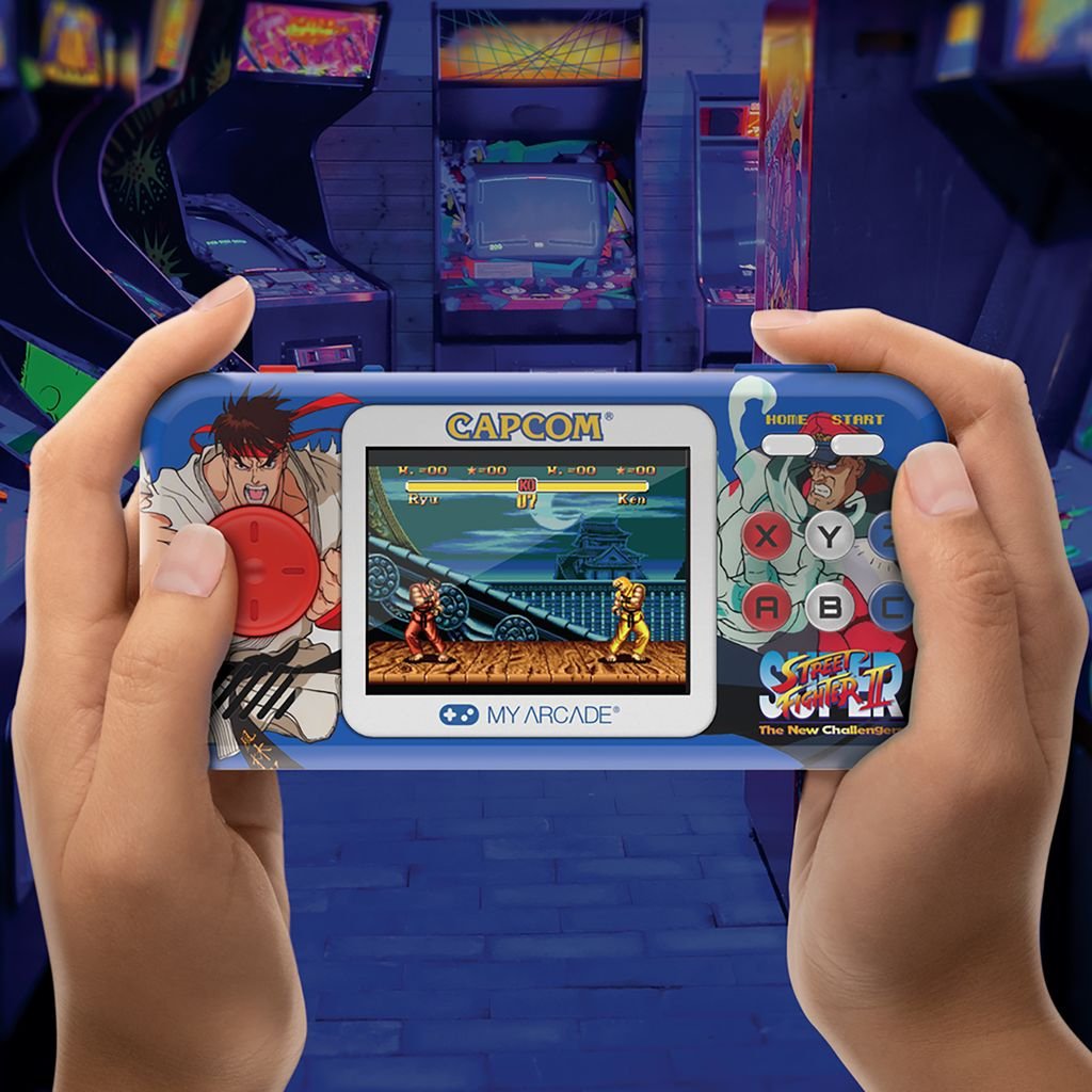 My Arcade Pocket Player Pro + Travel Case Super Street Fighter Ii