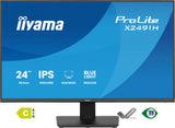 EAN 4948570127832 - iiyama ProLite X2491H-B1 pantalla para PC 60,5 cm (23.8") 1920 x 1080 Pixeles Full HD LCD Negro imagen 2