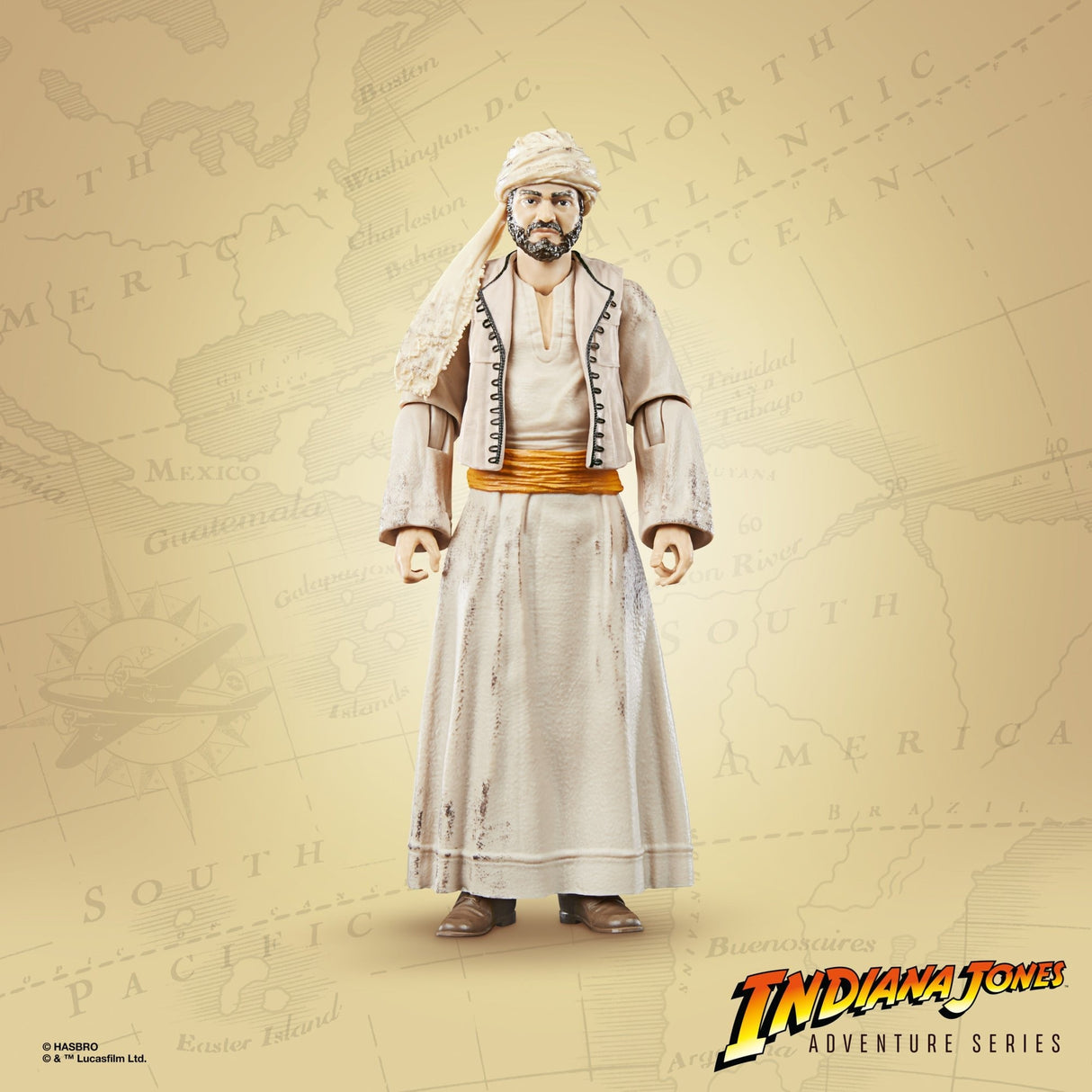 Figura Sallah En Busca Del Arca Perdida Indiana Jones 15cm