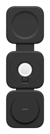 Belkin Boost Charge Pro Qi2 3in1 Magn.Reiselade.+Tipps Wiz024hqbk