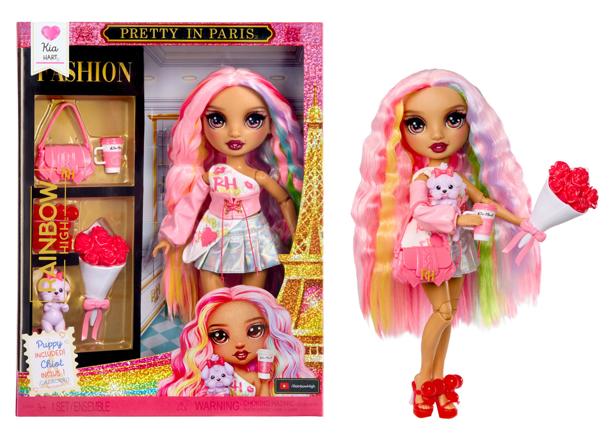 Mga Entertainment Mga Rainbow High Pretty In Paris Fashion Doll- Kia 248767-Euc