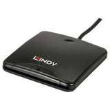 EAN 4002888427685 - Lindy 42768 lector de tarjeta magnética USB Negro imagen 1