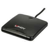 Lindy 42768 Lector De Tarjeta Magnética Negro Usb