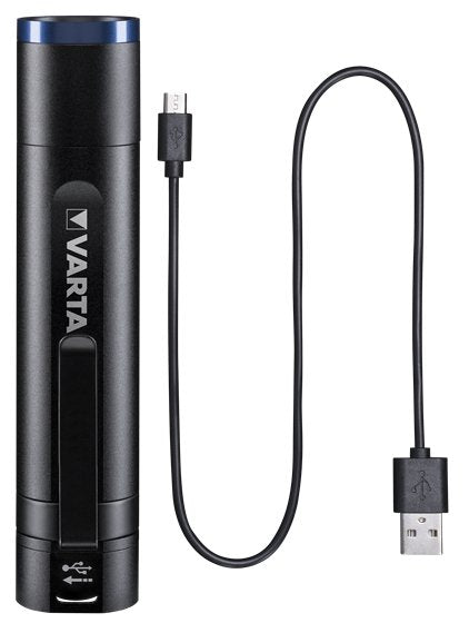 Varta Linterna De Mano Negro Led F20r Int. Akku