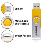 Intenso Office Line        256gb Usb Stick 3.2  Multipack X5 Bunt