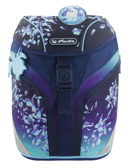 EAN 4008110370651 - Herlitz SoftLight Plus Greenline Blue Ice juego de mochila escolar Chica Poliéster Azul, Marina imagen 12