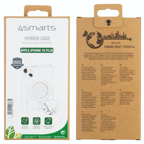 EAN 4252011906611 - 4smarts Ibiza funda para teléfono móvil 17 cm (6.7") Carcasa rígida Transparente imagen 8