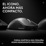 Logitech G Pro X Superlight 2c Ratón Gaming 5 Botones Inalámbrico Cableado 2.4 Ghz Usb Receptor Usb De Logitech Lightspeed Negro
