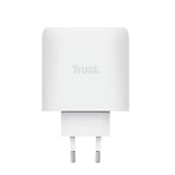 Cargador Usb Gan Trust Maxo 65w 2xusb-C Incluye Cable Usb-C 2m Color Blanco