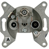 Schwaiger Einzeldose Michleitungsdose Sat 2.5db Set