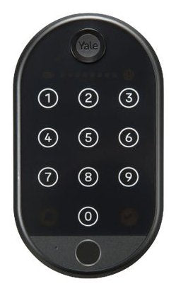Yale 05/303000/Bl Smart Keypad 2 - Teclado Numérico Con Lector De Huellas Dactilares Negro