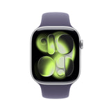 Watch Apple Watch Series 11 (2025) Gps 46mm Silver Aluminium Case With Purple Fog Sport Band M/L - Silver