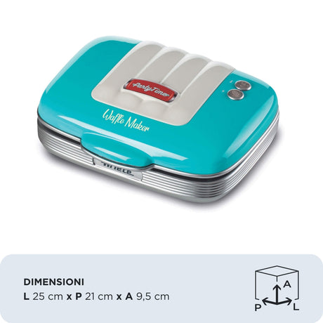 EAN 8003705119055 - Ariete 1973/01 2 barquillo(s) 700 W Azul claro imagen 2