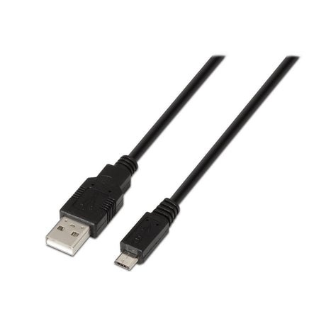 EAN 8436574700275 - AISENS A101-0028 cable USB USB 2.0 1,8 m USB A Micro-USB B Negro imagen 1