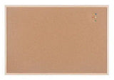 Pizarra De Corcho Q-Connect 60x40cm Marco De Madera