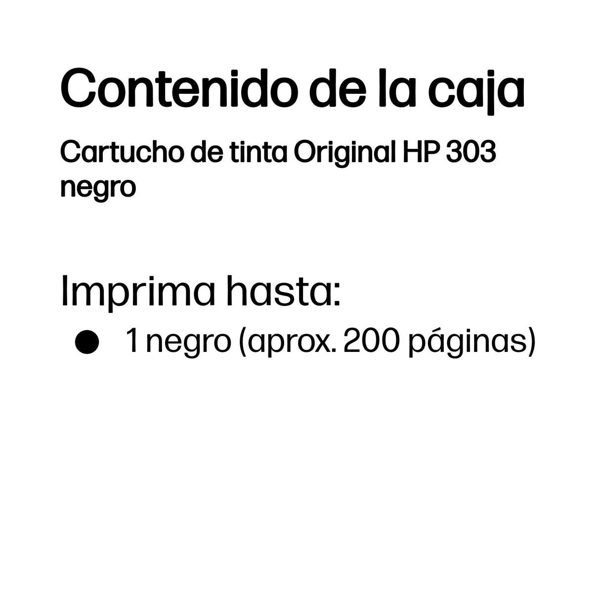 Hp 303 Ink T6n02ae#30a Black