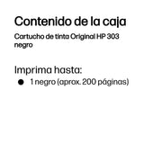 Hp 303 Ink T6n02ae#30a Black