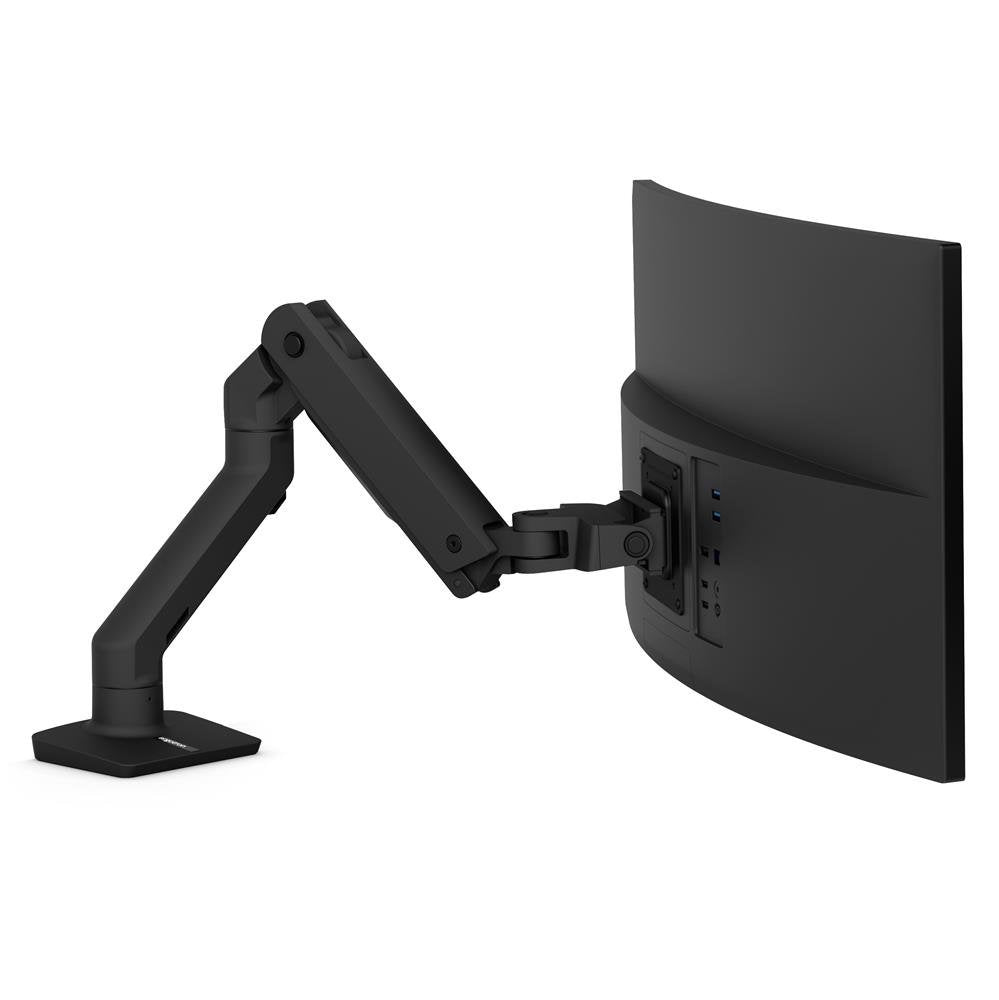 EAN 0698833084474 - Ergotron HX Series 45-475-224 soporte para monitor 124,5 cm (49") Escritorio Negro imagen 1