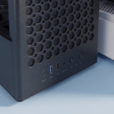 Caja Pc  Atx Mars Gaming Mc-T800 Frontal Airdot Mesh 4x Ventiladores Fdb Cablehatch Usb-C Negro