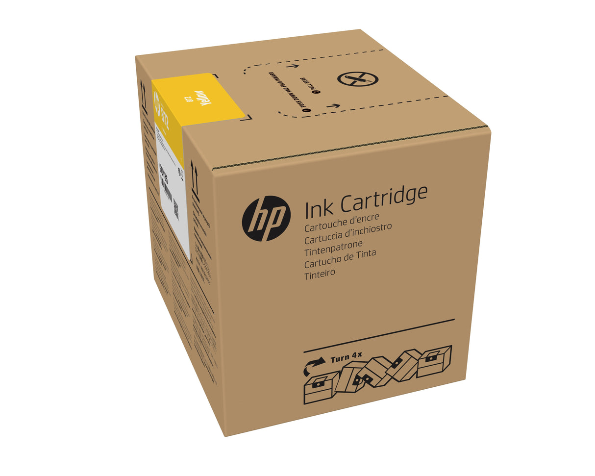 Tinta Amarilla Latex Hp 872 3l