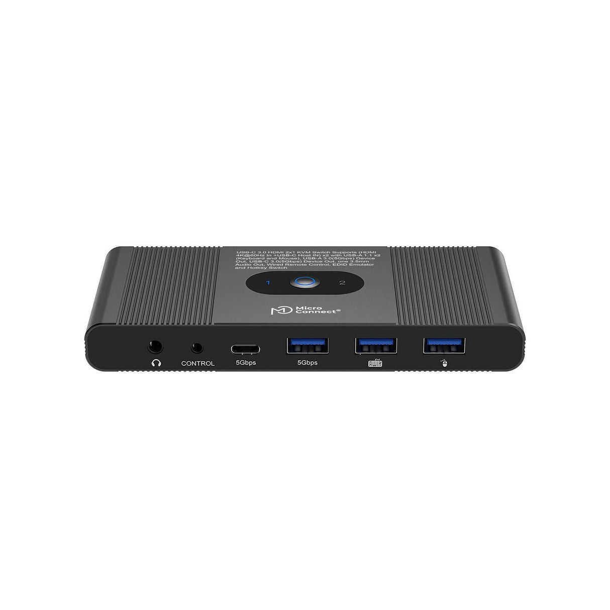 Hdmi & Usb-C Kvm Switch 2-Port