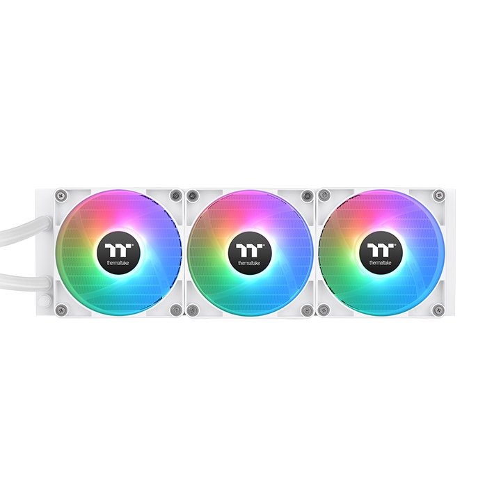 Thermaltake Th360 V2 Argb Sync All-In-One Liquid Cooler Snow Edition, Blanco