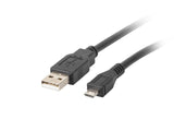 Lanberg Cable Usb 2.0 Micro Am-Mbm5p 1m Black