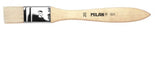 Milan 531 Paletina Para Barnices Y Oleo De 20mm - Cerda Natural - Mango Corto - Madera Claro