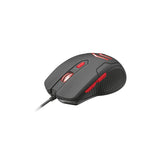 Omega Varr Kit Gaming Raton 1000 - 3200dpi + Alfombrilla Xl Negro/Rojo Vsetmpx4