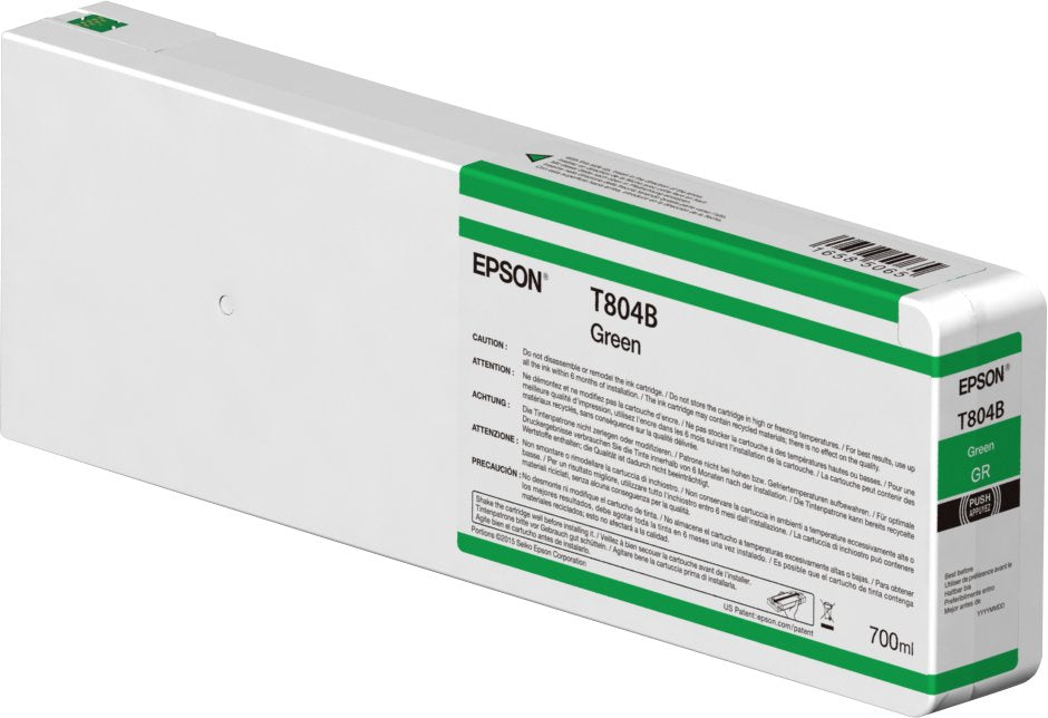 EAN 0010343917576 - Epson T804B cartucho de tinta 1 pieza(s) Original Verde imagen 1