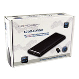 Lc-Power Carcasa Para Disco Duro Ssd M.2 Nvme Usb-C Lc-M2-C-Nvme