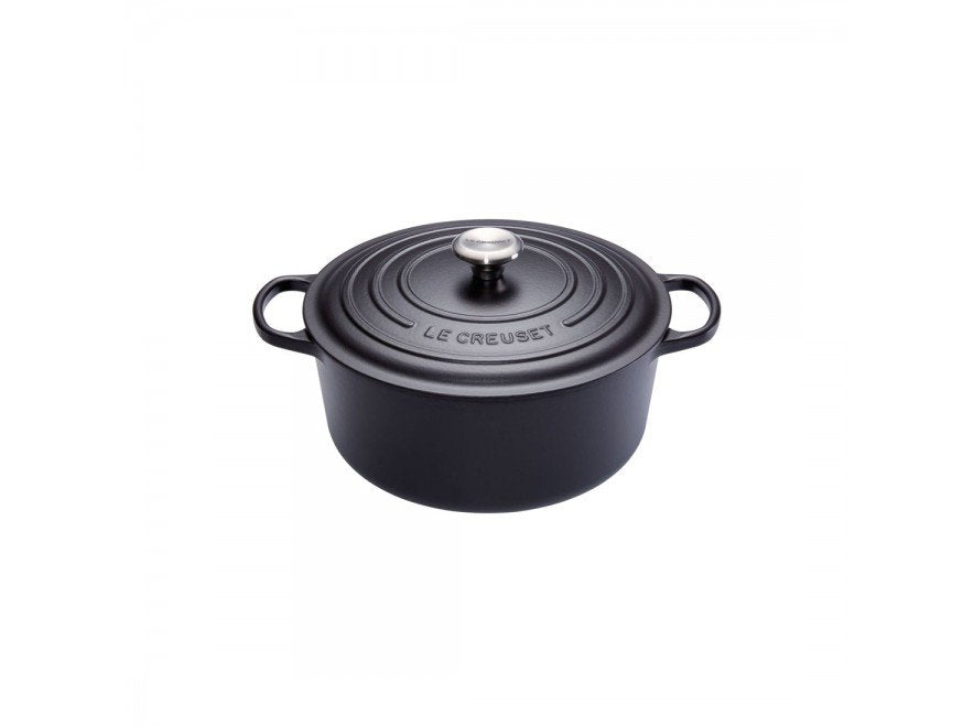 Le Creuset Signature Roaster Round 20cm Negro Negro (21177200000430)
