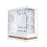Caja Pc Zalman P40 Namu Atx 4 Xvent 120mm Argb 2xusb 3.0 Blanco S/N Fuente