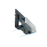 EAN 8433281012318 - TooQ TQMPM4776 soporte de CPU Soporte de CPU para instalación en pared Negro imagen 3