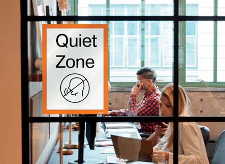 Nobo Pack De 2 Marcos Autoadhesivos Magneticos En Formato A4 - Colocacion En Vertical U Horizontal - Marco De Color