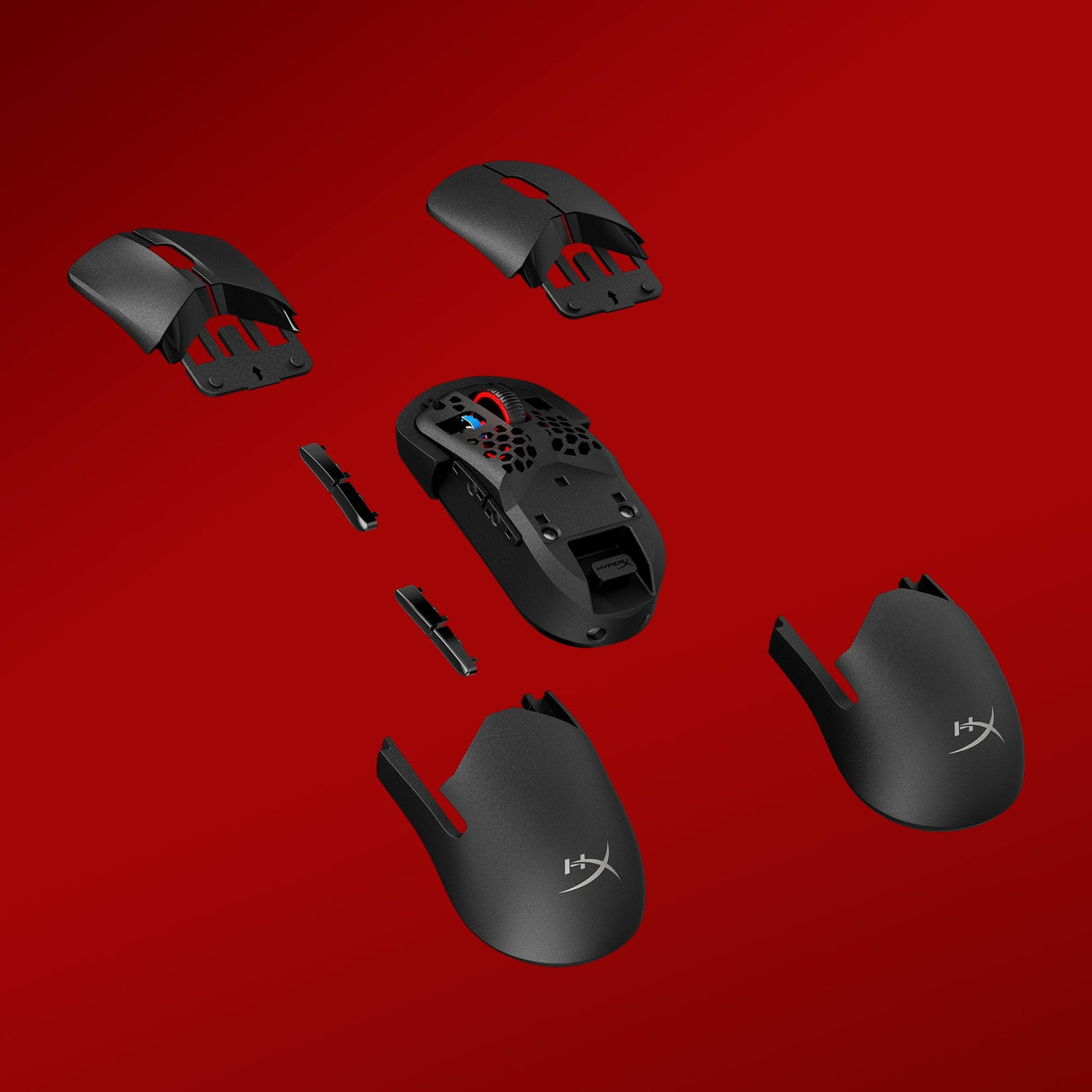 Ratón Hp Hyperx Pulsefire Saga Pro Gaming Inalámbrico (Negro)