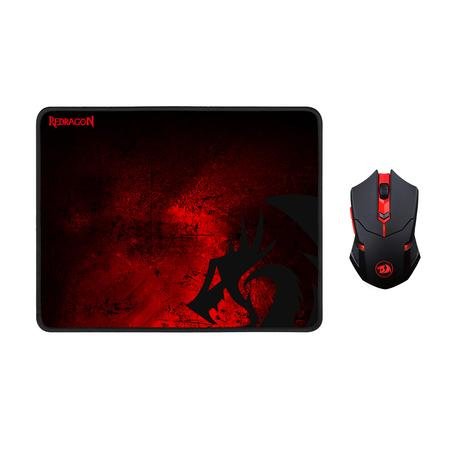 Redragon Combo Ratón Inalámbrico + Alfombrilla M601wl+P601